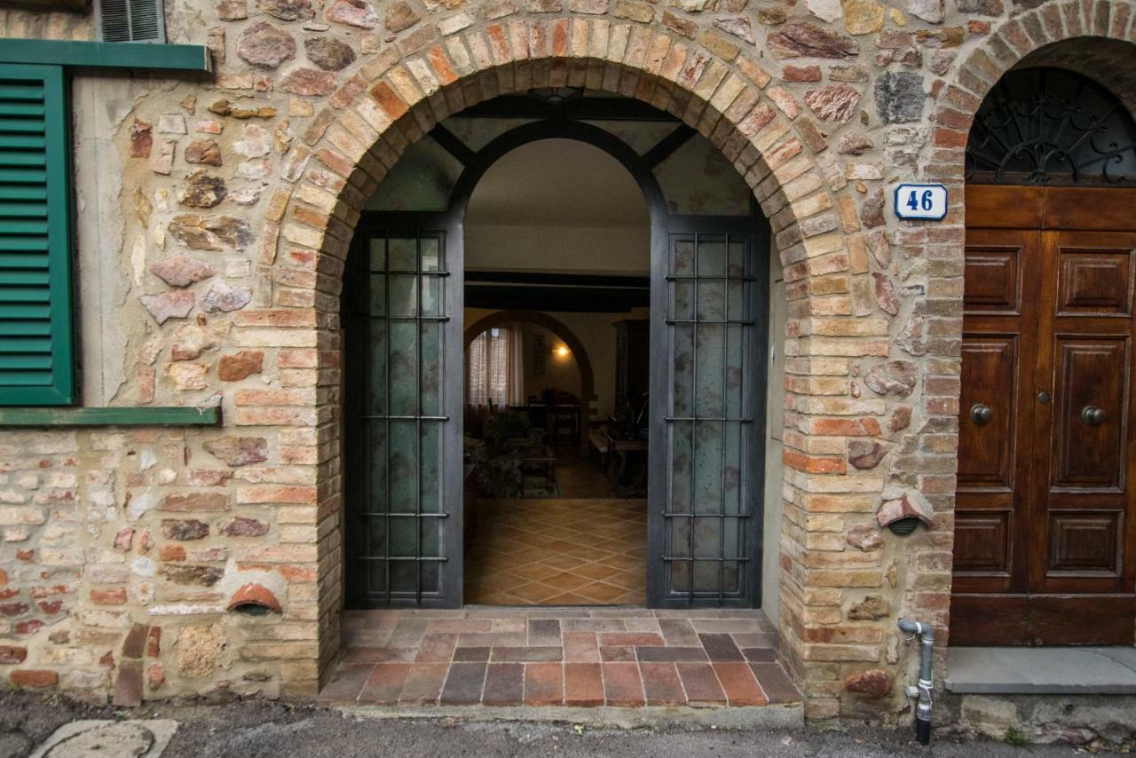 Dimora Tipica Toscana Monticiano Buitenkant foto